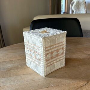 Vintage Handcrafted Tissue Box Cover